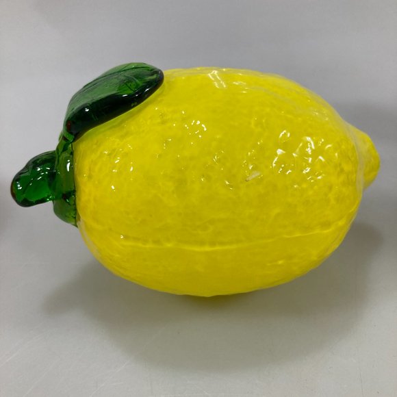 Lot of 5 Murano Style Glass Fruits & Vegs - Picture 7 of 10